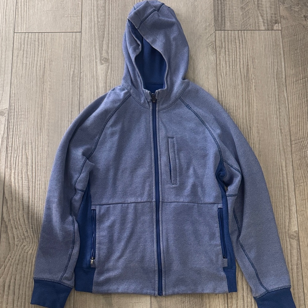 Lululemon Blue Full-Zip Hoodie